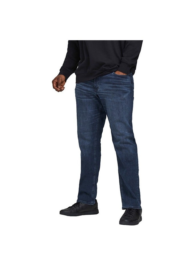 JACK & JONES Jack&Jones PLUS Men's Slim Fit Jeans JJIGLENN JJORIGINAL 12188522 Blue Denim 50/ 34  - Image 1