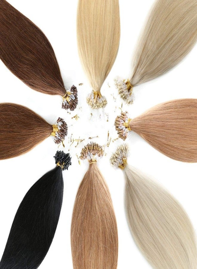 Dansee Silicone Micro Link Rings, DANSEE 5mm Lined Beads For Hair Extensions (Black, Light Brown, Dark Brown, Blone, Dark Blone) for I Tip Hair Extensions Feather Hair Extensions (5 colors box packaged) - Image 5