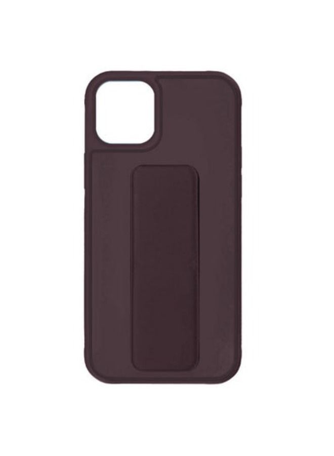 ACLIX iPhone 14 Pro Max Case with Hand Grip Foldable Magnetic Kickstand Wrist Strap Finger Grip Cover 6.7 inch Maroon - Image 1