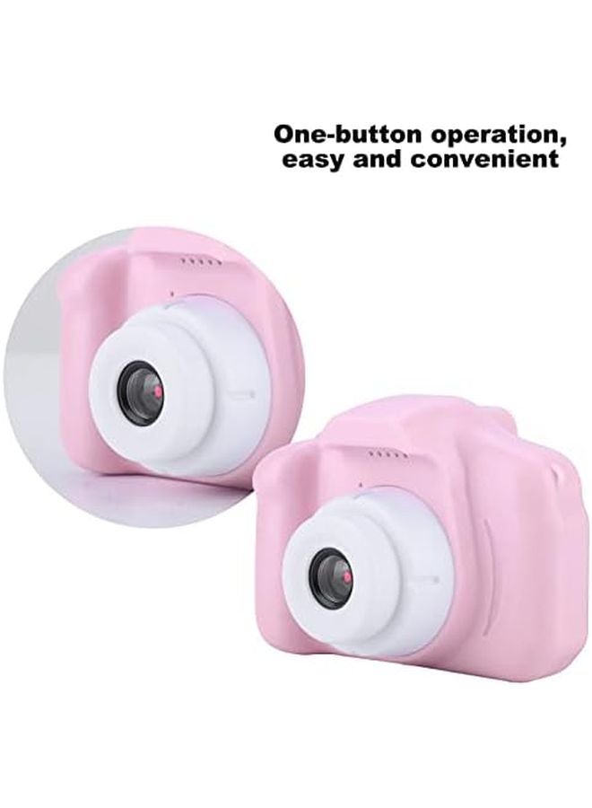 Rose Kids Digital Camera 2 Inch Color Display 1080P Video 8MP 32GB Memory Card 4X Zoom Auto - Image 5