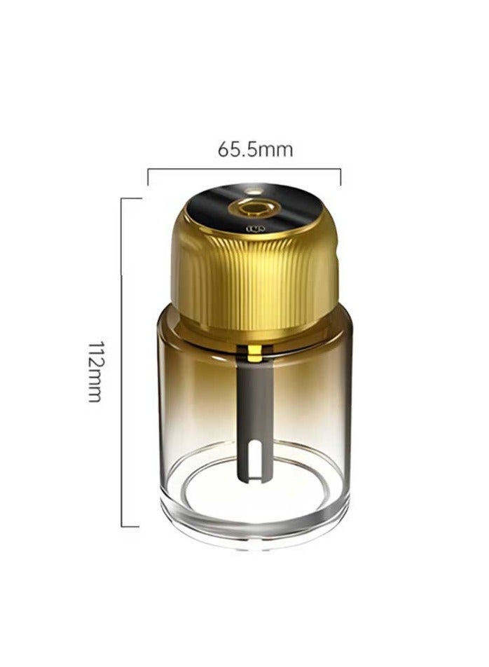 موزع روائح عطرية للسيارة ذكي مليء بالنجوم سعة 160 مل معطر هواء قابل لإعادة الشحن USB رذاذ بارد صغير محمول للسيارة والمنزل والمكتب وغرفة النوم - Image 3