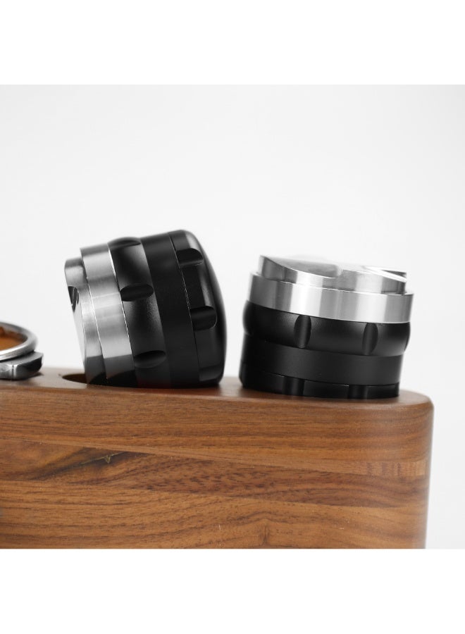 LePRESSO Coffee Distributor Levelling Tool 58.35mm Four Angled Slopes / Distributor Espresso Machine / 58 mm Portafilter’s Baskets / Material Stainless Steel SUS304, Alloy - Black - Image 3