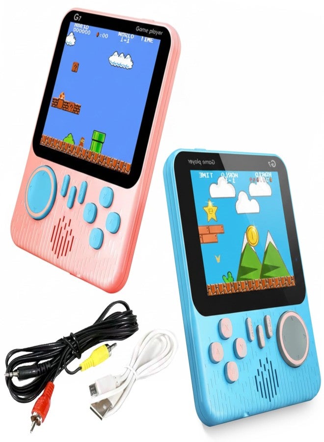 SNAPTRON Handheld Gaming Console for Kids & Adults| G7 Retro Game Console| 666-In-1 Built-in Classic Video Games| Portable Gaming Console| Rechargeable Game Console for Boys 7-14 Years| Retro Game Box - Image 1