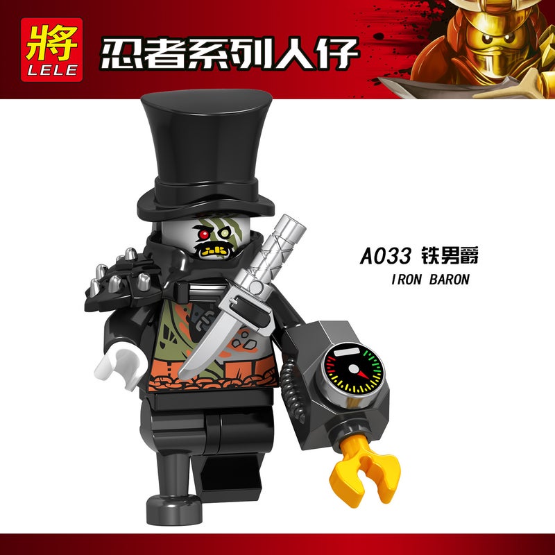 Jiangpai Ninjago Mini Building Blocks Set, Small Particles, Bagged - Image 2