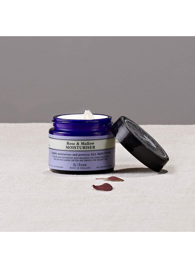 Neal's Yard Remedies Neal's Yard Remedies Rose & Mallow Moisturiser, 50ml  - Image 3