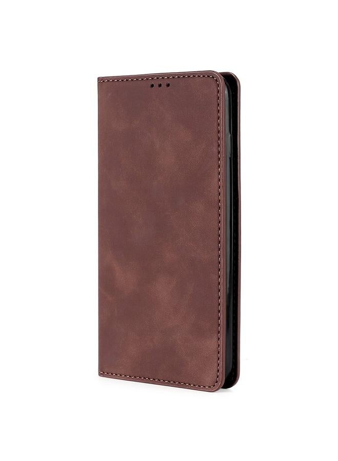 S-TOP Case For Honor X6A 4G Skin Feel Magnetic Leather Phone Case - Image 2