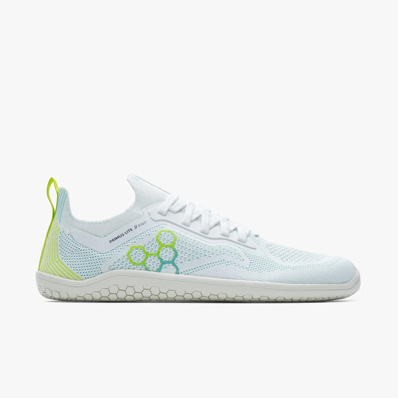 Vivobarefoot Unisex Primus Lite Knit Acid Lime Training Shoe Green
