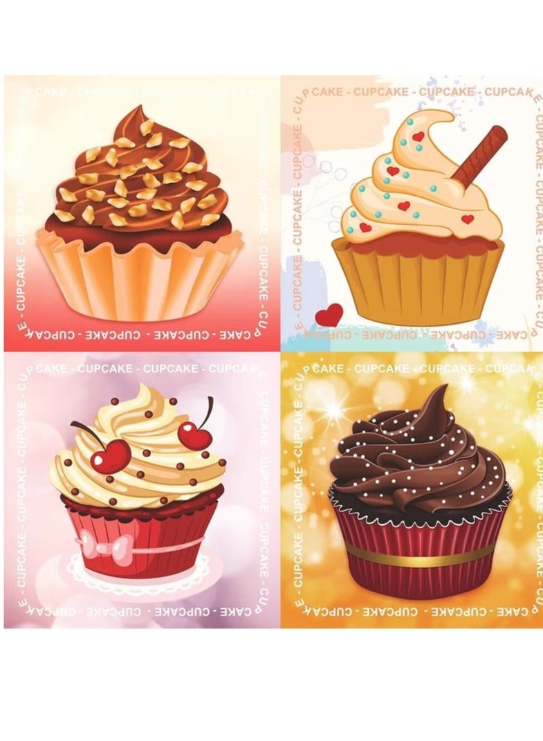Alyna Fix 'N' Learn Cup Cakes Jigsaw Puzzle Kit 72-Pieces - Image 2