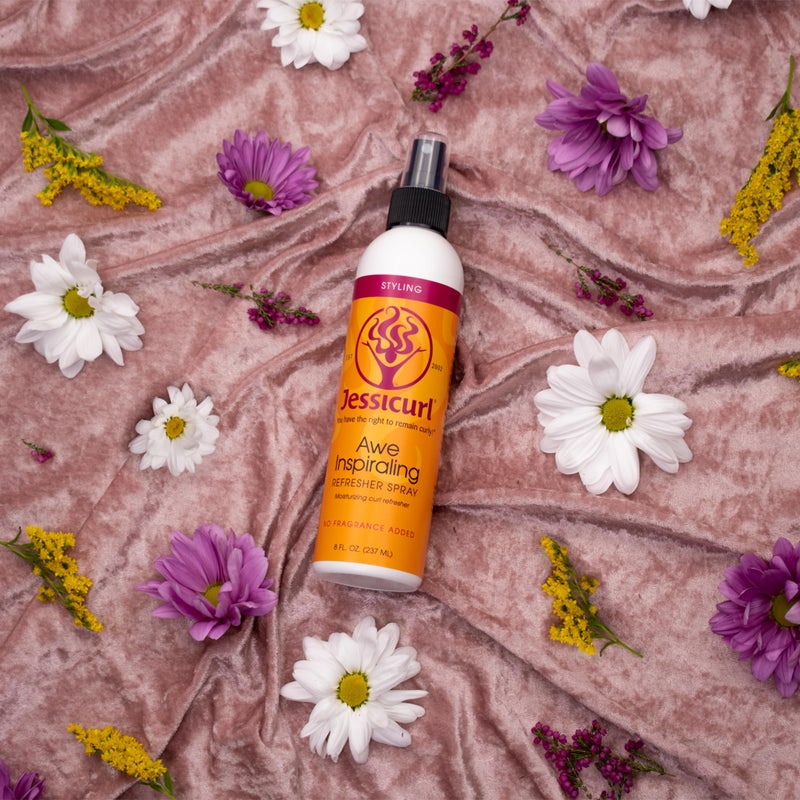 Jessicurl, Awe Inspiraling Spray, Citrus Lavender, 8 Fl oz. Moisturizing Midday Curl Refresher Spray for Curly Hair, Curl Defining - Image 2