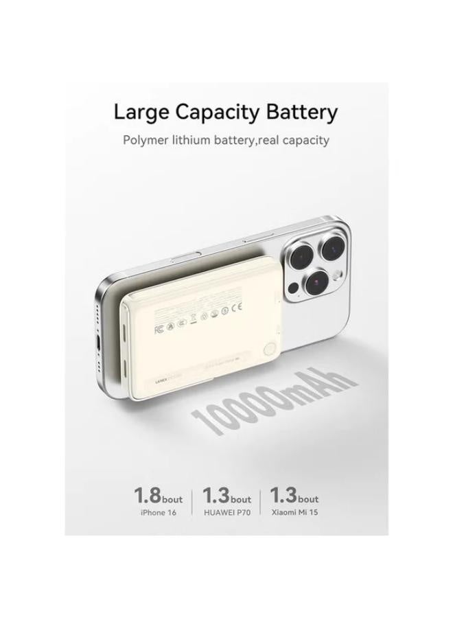 Lanex Magsafe Wireless Power Bank 10000mAh white – N29 - Image 3