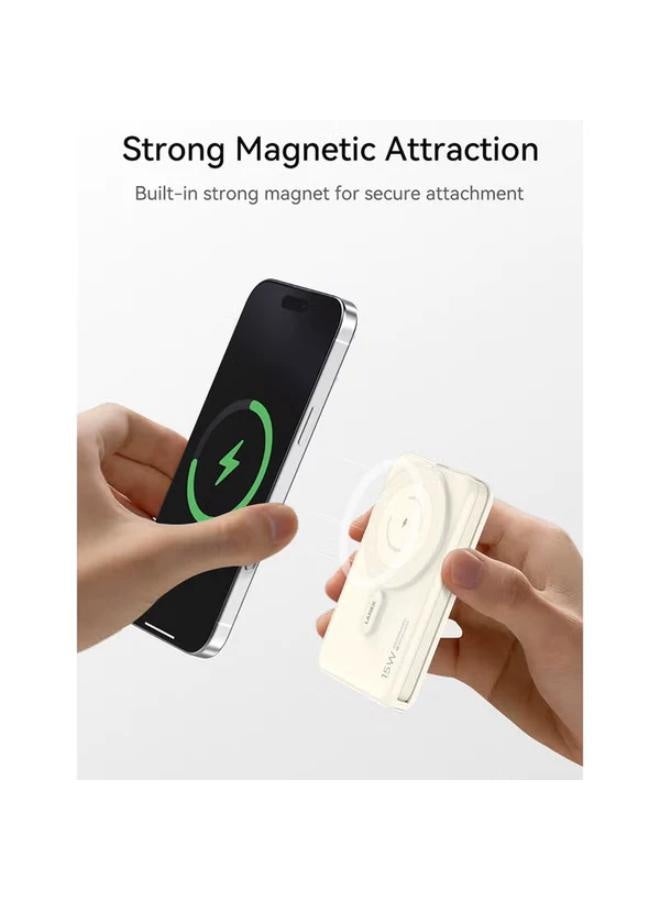 Lanex Magsafe Wireless Power Bank 10000mAh white – N29 - Image 2
