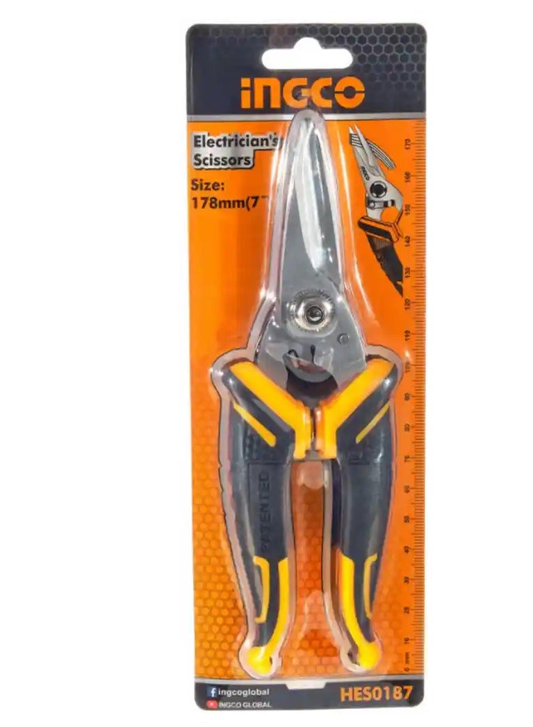 INGCO Electrician's Scissors - HES0187 - Image 3