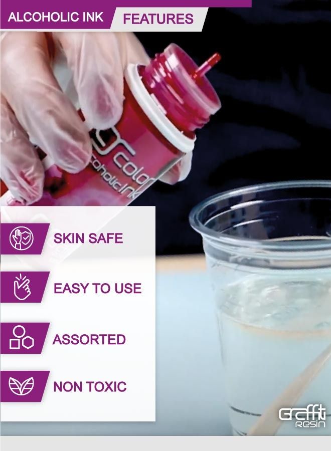 جرافيتي ريزن حبر كحولي لون أسود 100غ - Image 3