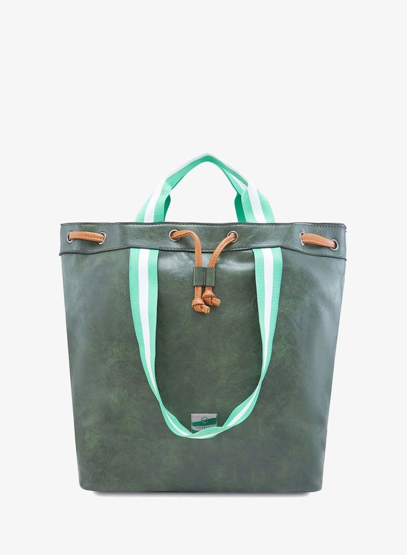 CAPRESE-SANDIE SATCHEL LARGE OLIVE - Image 2