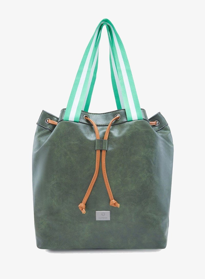 CAPRESE-SANDIE SATCHEL LARGE OLIVE - Image 1
