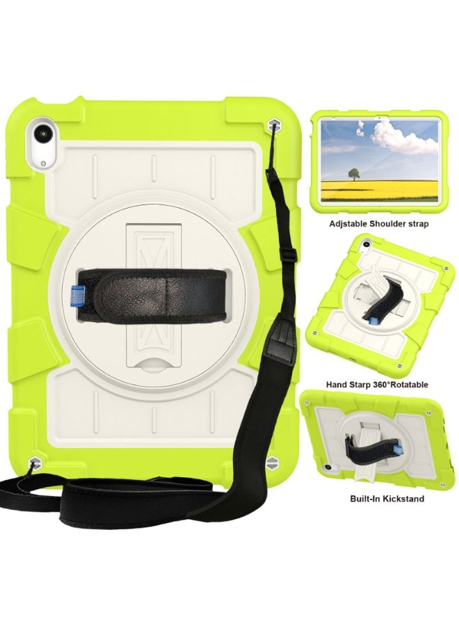 Kids Tablet Case for iPad (A16) 11th Gen 11 2025/10th Gen 10.9 2022, with 360-degree Rotating Handle Stand, Resistant Durable Shock-Resistant Case with Shoulder Strap - Image 1