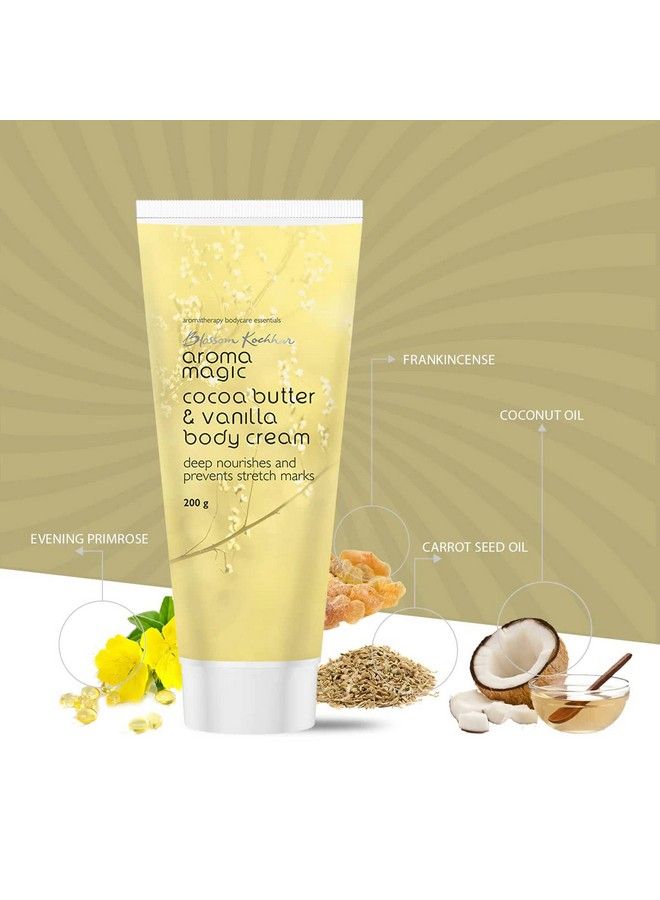 Aroma Magic Cocoa Butter & Vanilla Body Cream 100 Gm - Image 4