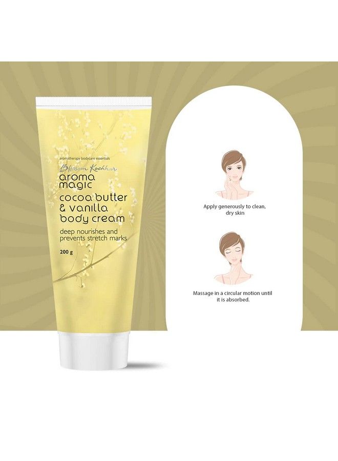 Aroma Magic Cocoa Butter & Vanilla Body Cream 100 Gm - Image 5