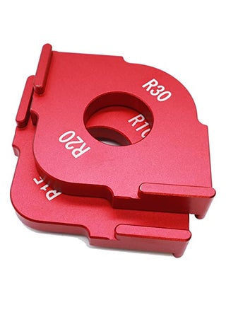 Set of 2 Radius Jig Router Templates  Corner Radius Routing Templates Aluminium Alloy Rounded Corners Router Bit Templates for Woodworking R10 R15 R20 R30 - pzsku/Z380A247946227A7BA33CZ/45/1749490952/29b82786-91a0-4c8e-86cc-2778381e3a1f