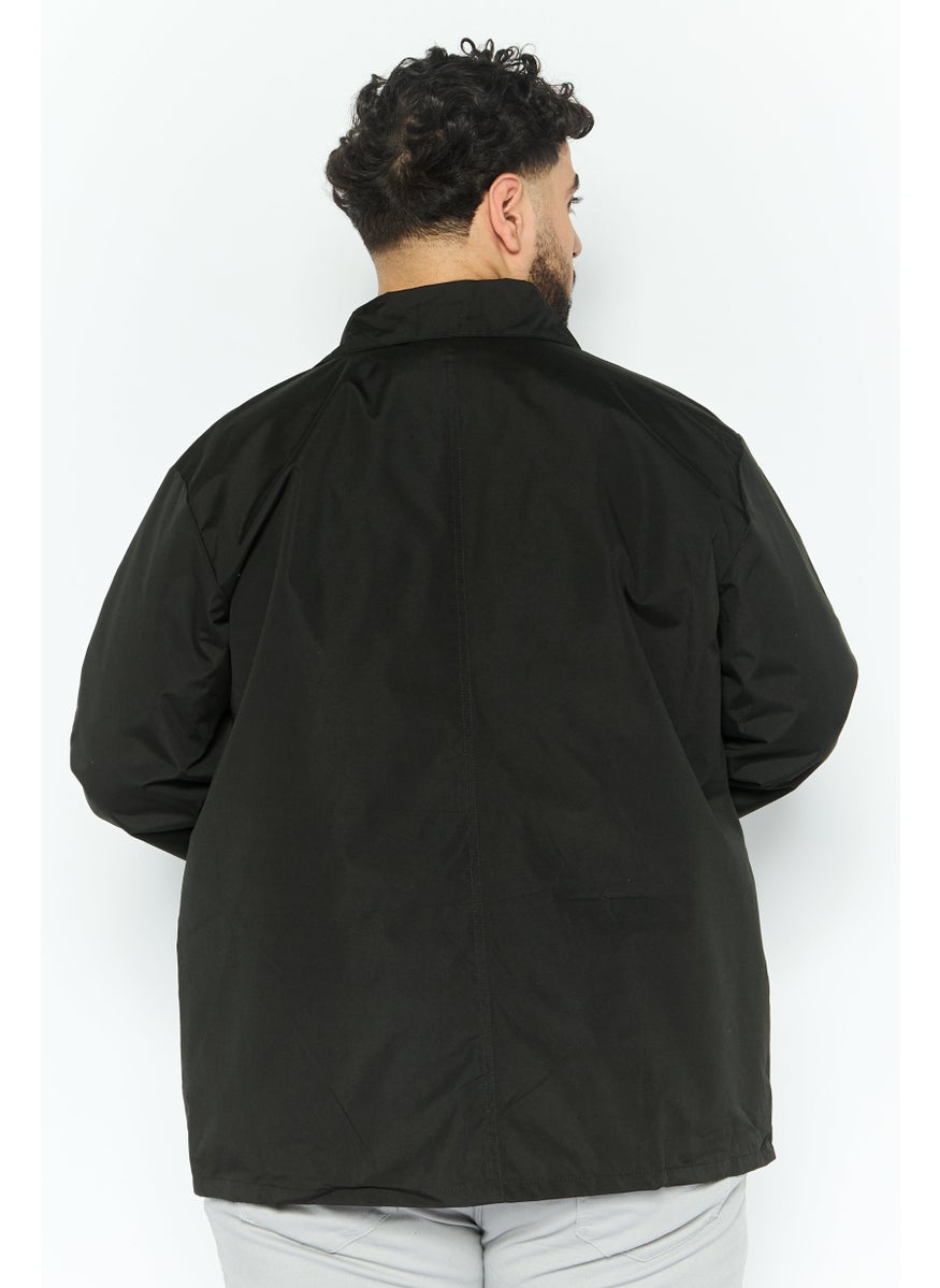 French Connection Men Solid Jacket Shirt, Dark Olive  - Image 4
