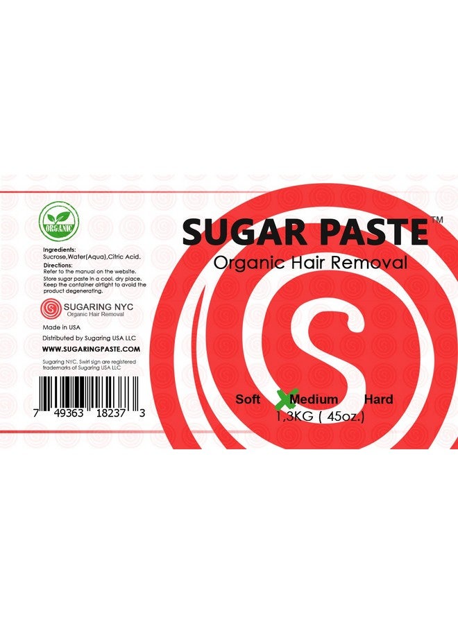 Sugaring NYC Sugaring Paste Medium Grade Universal Paste For Large Areas Back Shoulders Arms Legs + Glove Set  - Image 4