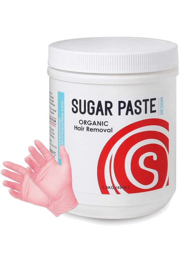 Sugaring NYC Sugaring Paste Medium Grade Universal Paste For Large Areas Back Shoulders Arms Legs + Glove Set  - Image 2