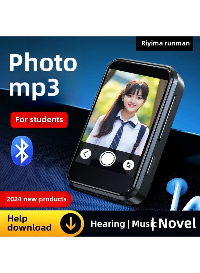 2.4 "Photo MP4 Ultra High Definition Touch Screen Player Lossless MP3 Walkman Noise Reduction Recording Student E-book-Body Color:Domestic Version-memory Capacity:Standard Configuration Without Memory  - Image 3