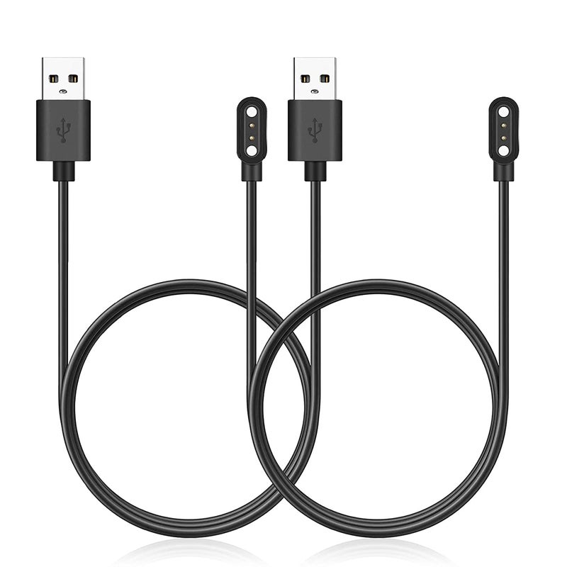 Smays Charger Replacement for Hero Band iii Smart Watch, Magnetic Charging Cable 2-Pack - Image 1