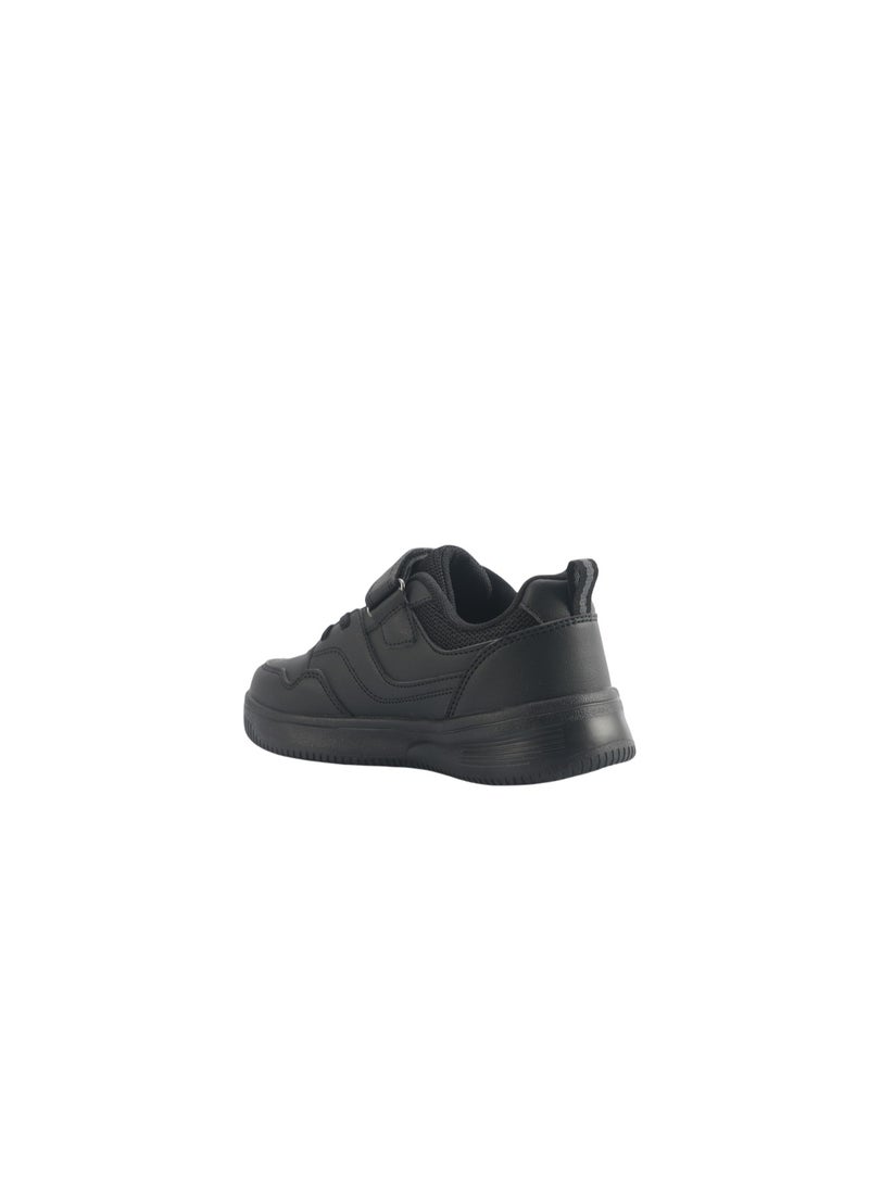 Lumberjack Unisex Kids School Shoes Black Hook & Loop Strap Lightweight School Sneakers for Daily Wear - Image 3