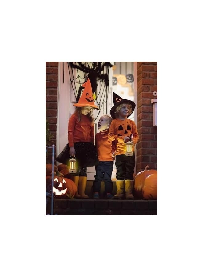 إيروريكس فانوس تخييم LED قابل لإعادة الشحن من Poweruck مزود بثلاثة أوضاع إضاءة قابلة للتعديل، مصباح كهربائي خارجي خفيف الوزن مقاوم للماء بدرجة IPX4، فوانيس محمولة لانقطاع التيار الكهربائي، إضاءة طوارئ للمنزل (بيج) - Image 2