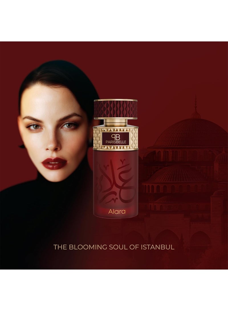 Parisbelle Alara Oasis Collection Extrait de Parfum Unisex 100ml | Long Lasting Fruity Gourmand Vanilla Musk Fragrance | Pear Sweet Warm Luxury Perfume for Men & Women | Premium Signature Scent - Image 4