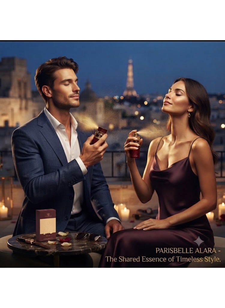 Parisbelle Alara Oasis Collection Extrait de Parfum Unisex 100ml | Long Lasting Fruity Gourmand Vanilla Musk Fragrance | Pear Sweet Warm Luxury Perfume for Men & Women | Premium Signature Scent - Image 2
