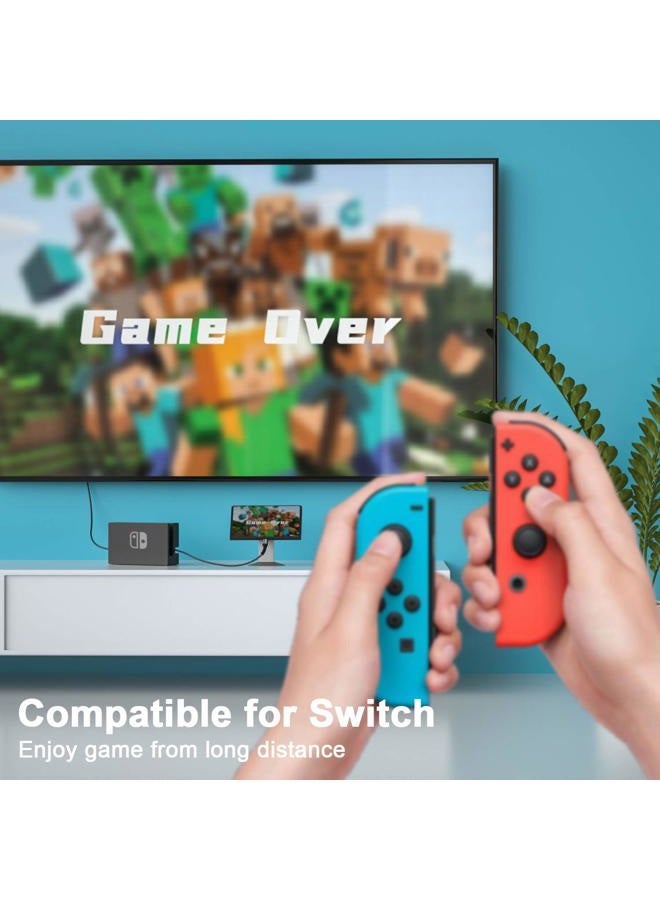 Fasgear USB C Extension Cable 10Gbps USB 3.1 Gen 2 Type C Male to Female Cord Support 4K Video Output Compatible for Thunderbolt 3 port,Mac-Book Pro,Dell XPS,Switch,USB-C Hub,PS VR2(6ft, Black) - Image 2