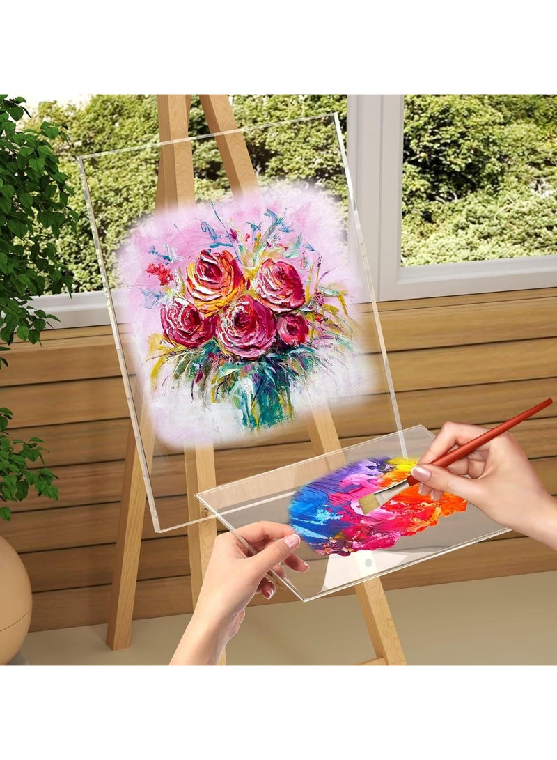 Generic SUNSHINE Acrylic Sheet 18x24 Inches (2 Pieces)，1/8 Inch Thick Clear Plexiglass Plastic Perspex Plate Panel for Sign, Photo Frame, Craft,DIY Display Projects  - Image 2