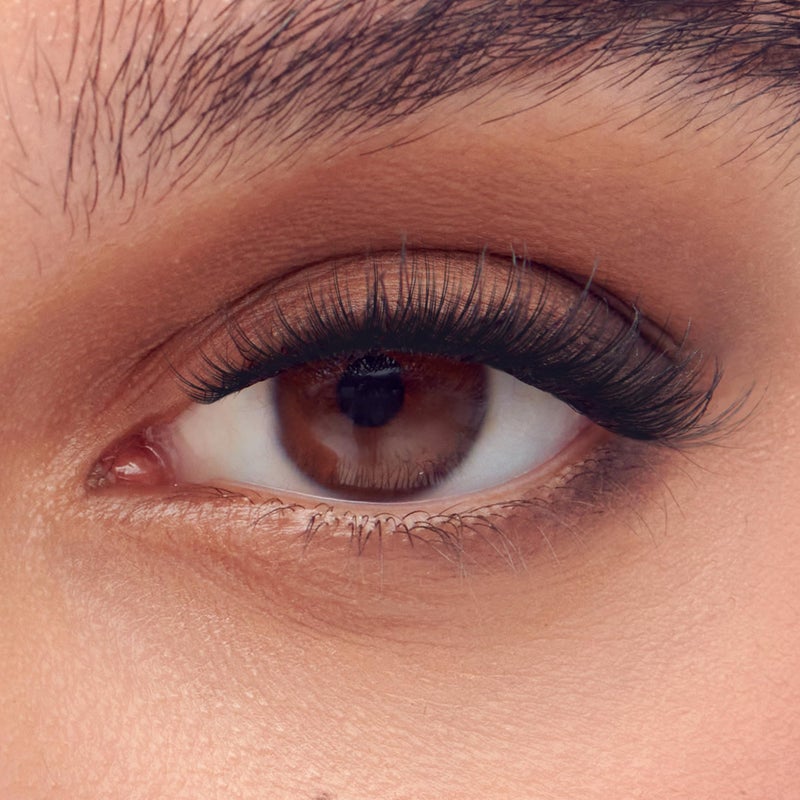 Impress KISS imPRESS Falsies Long Lasting Self Adhesive Eyelashes, â€˜Demi Boldâ€™, 5 Day Extended Wear, 24 Medium Volume Lash Clusters (5,6,8,10,12, & 14mm), Precision Non-Stick Applicator - Image 2