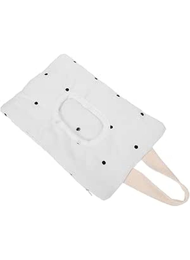 Reusable Hanging Wet Wipes Pouch Car Holder Dispenser Bag Blue - Image 1
