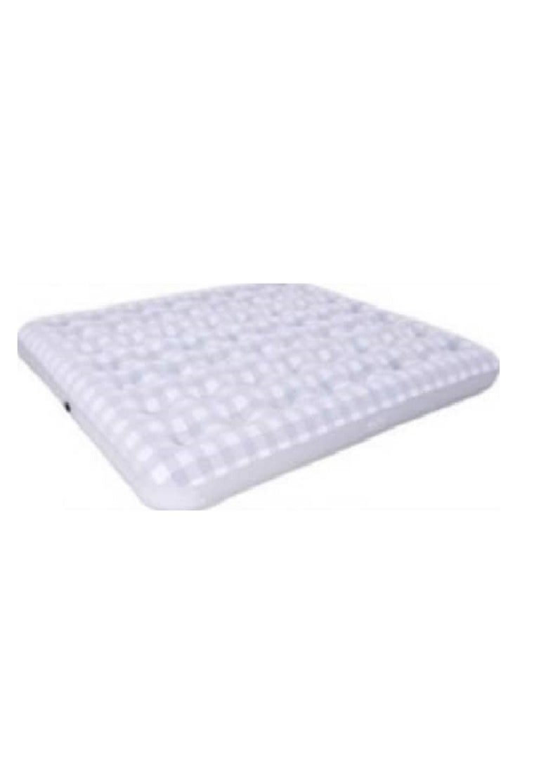 FULL JOY High Quality Mattress King Size Blow Up Camping Flocked Air Bed  203cm*183cm*22cm  - Image 1
