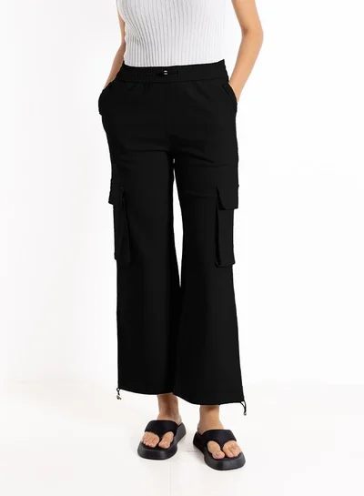 SHAPES JOGGER WAIST CARGO TROUSERS