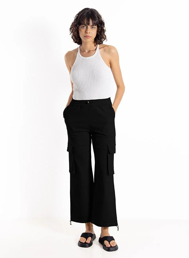 SHAPES JOGGER WAIST CARGO TROUSERS