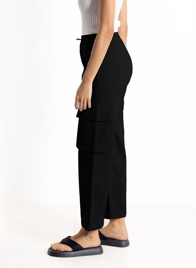 SHAPES JOGGER WAIST CARGO TROUSERS