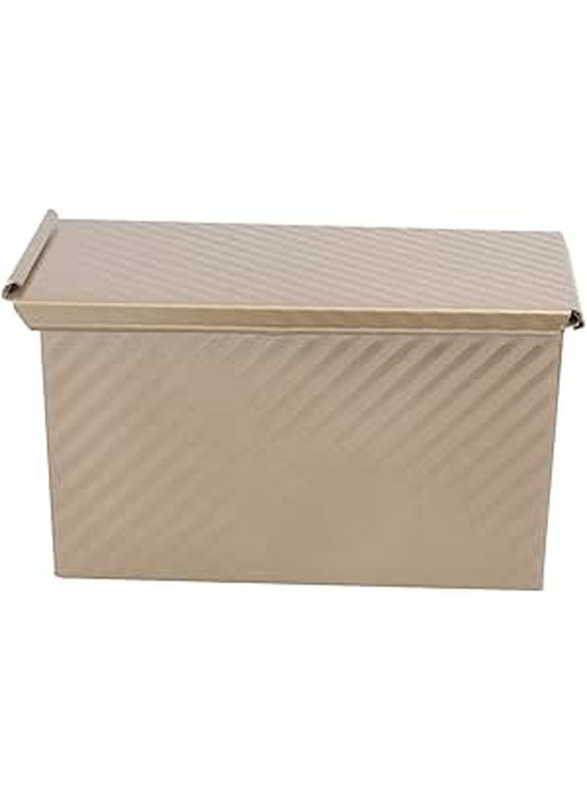 Non Stick Loaf Bakeware With Lid Heavy Aluminized Toast Mold - Image 1
