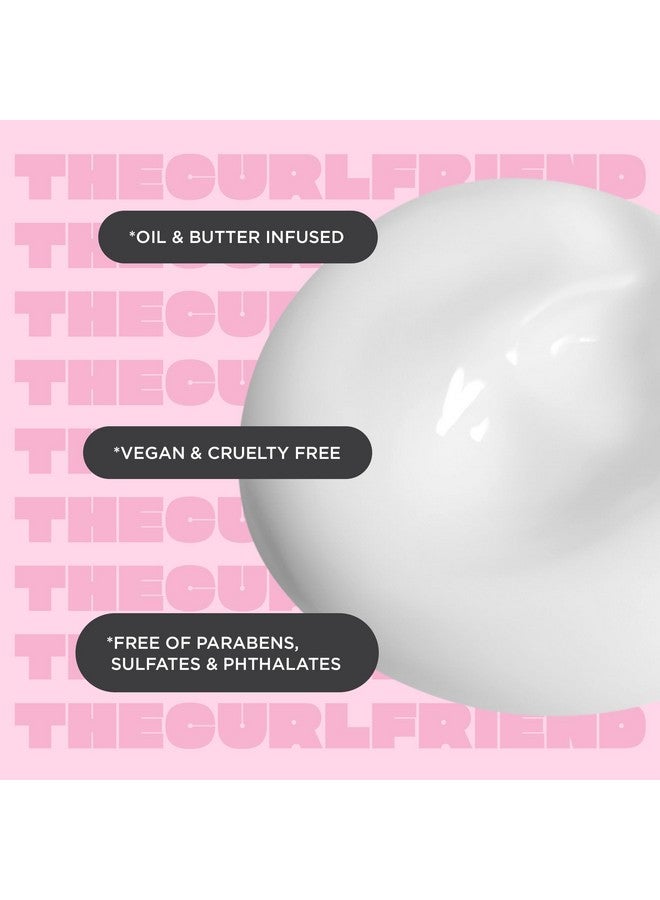 Cake Beauty Curl Defining Cream, The Curl Friend - Moisturizes and Defines Curls - For Frizz Control & Detangling - Avocado Oil, Soybean Oil & Shea Butter - For Curly Hair- 6 Fl Oz / 177 mL - Image 5
