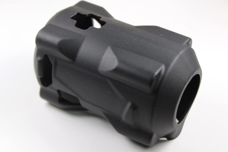 palart 49-16-2554 Protective Boot M12 FUEL Impact Driver Protective Boot Fits 1/2，3/8in Stubby impact wrenches, Impact Driver Protective Boot Compatible with model 2554-20，2555-20 and 2555P-20 Impact Wrench - Image 3