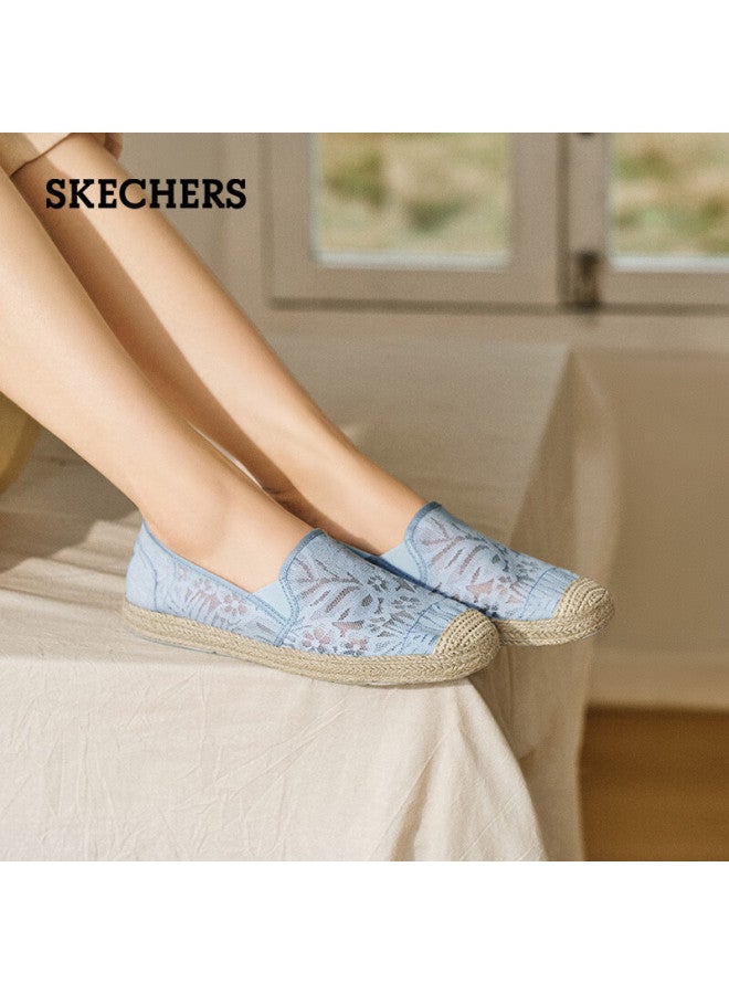 Skechers Women's Fisherman Shoes Single Shoes New Chinese Style Lace Flat Shoes Shallow Mouth Slip-on Commuter Shoes 113025 - Image 2