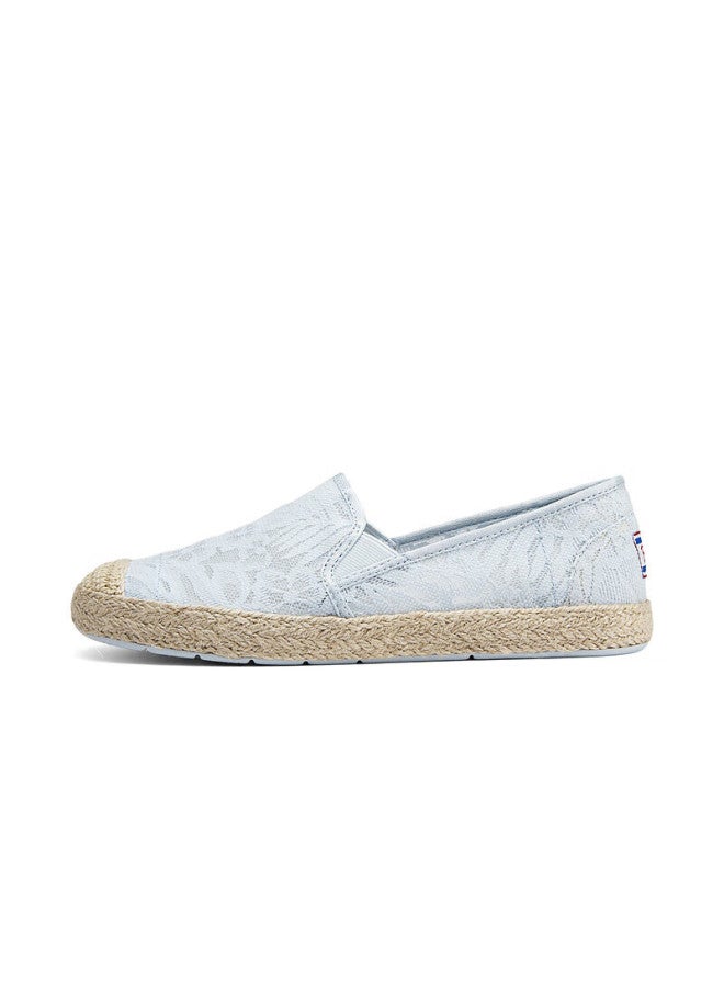 Skechers Women's Fisherman Shoes Single Shoes New Chinese Style Lace Flat Shoes Shallow Mouth Slip-on Commuter Shoes 113025 - Image 5