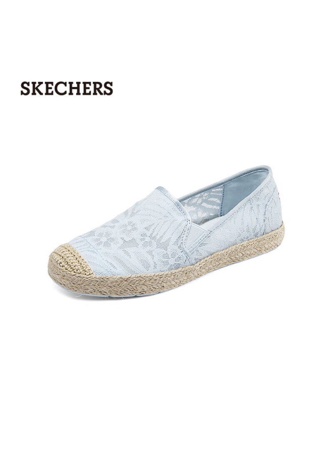 Skechers Women's Fisherman Shoes Single Shoes New Chinese Style Lace Flat Shoes Shallow Mouth Slip-on Commuter Shoes 113025 - Image 3