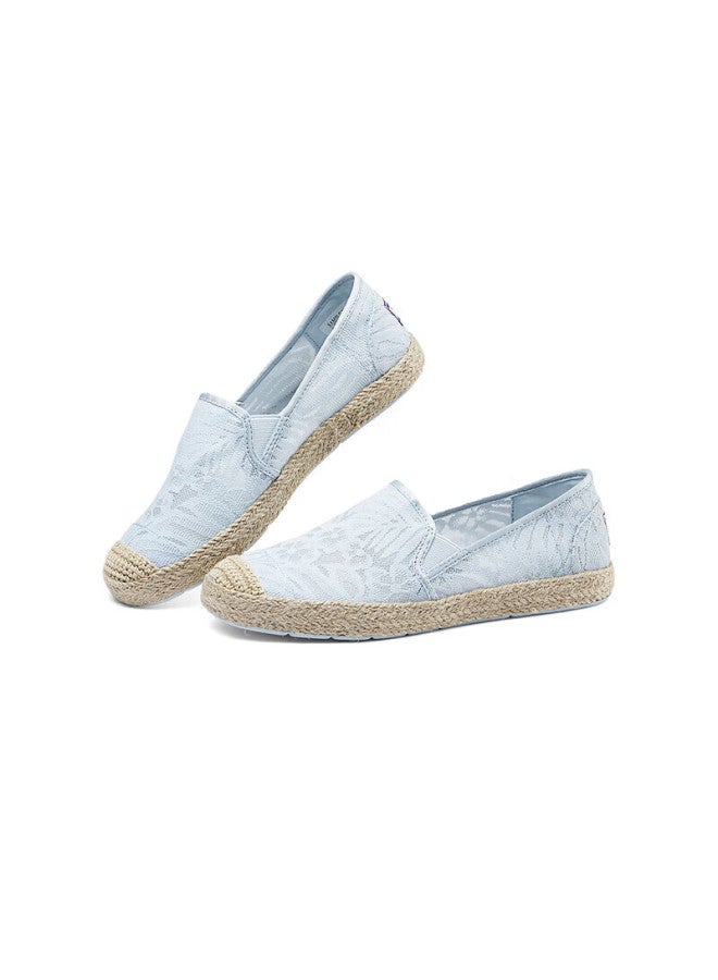 Skechers Women's Fisherman Shoes Single Shoes New Chinese Style Lace Flat Shoes Shallow Mouth Slip-on Commuter Shoes 113025 - Image 4