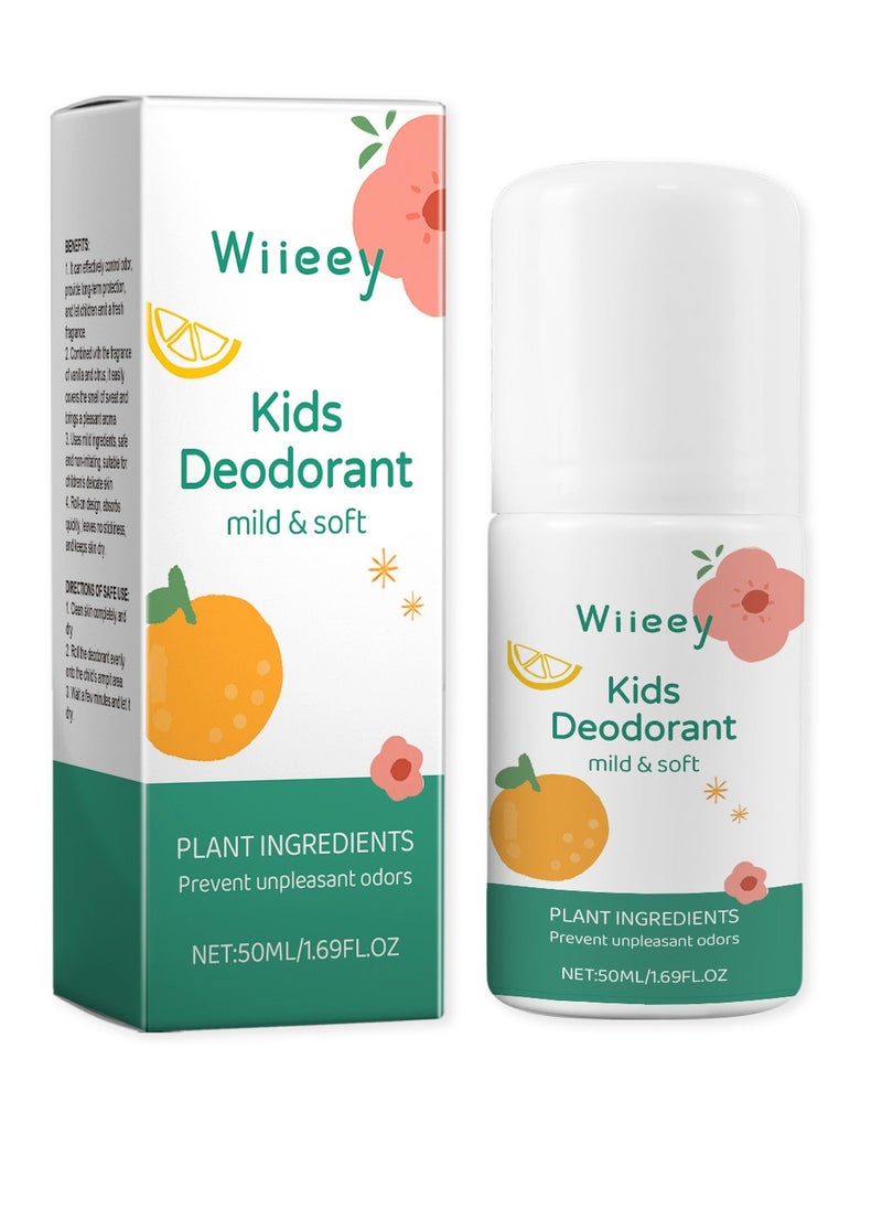 Deodorant for Kids u0026 Teens, Aluminum Free, Alcohol-Free, Paraben Free, 24 Hr Odor Protection, Clean Fresh Scent, Kids u0026 Tweens, Hypoallergenic Deodorant 50ml (white) - pzsku/Z380B60BE4B7E8DDBBE15Z/45/_/1739181272/3238ccbc-800c-40d6-a9d2-4ddf3b6659eb