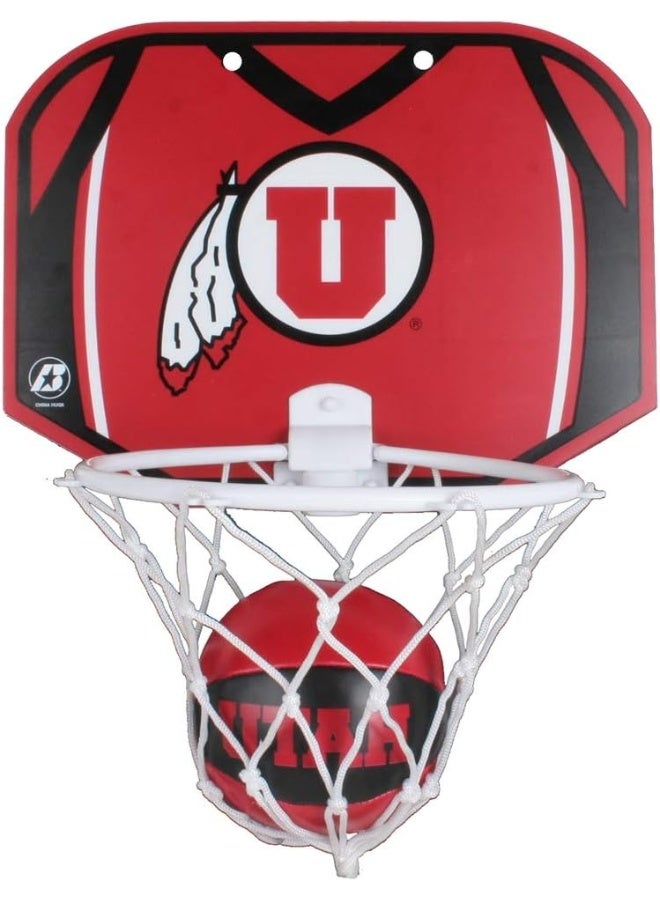 Baden BBM-2219-P24 Utah Utes Mini Hoop and Ball Set - Image 2