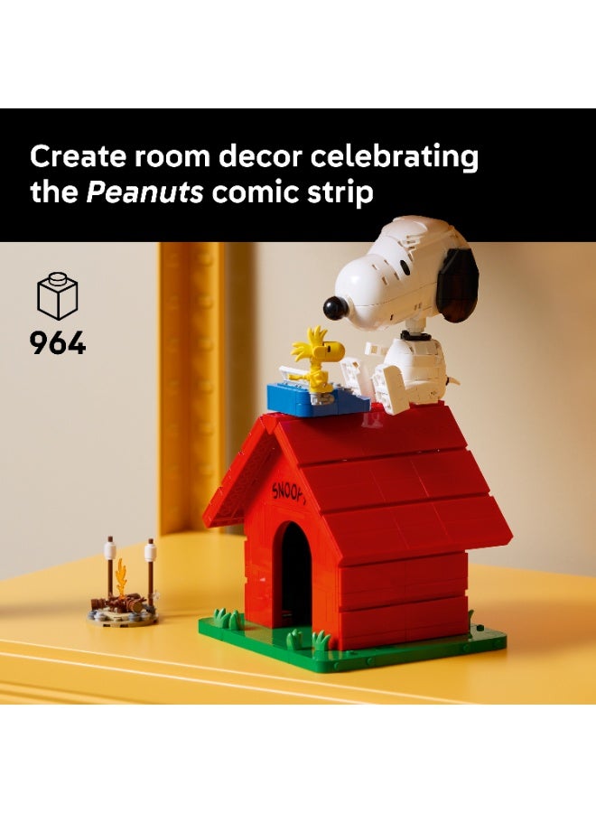 LEGO Ideas Peanuts: Snoopy’s Doghouse Set for Adults 21368 (Age 18+, 964 Pieces) - Image 4